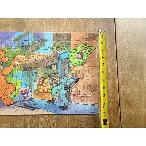 Milton Bradley The Real Ghostbusters 100 Piece Puzzle 1987 - Picture 8 of 10